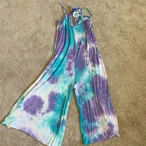 Tie dye jumpsuit